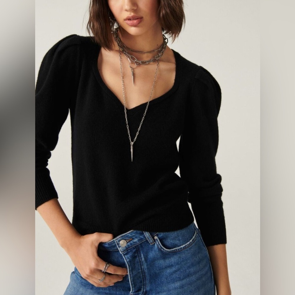 Ba&sh Yeraz Jumper in Noir